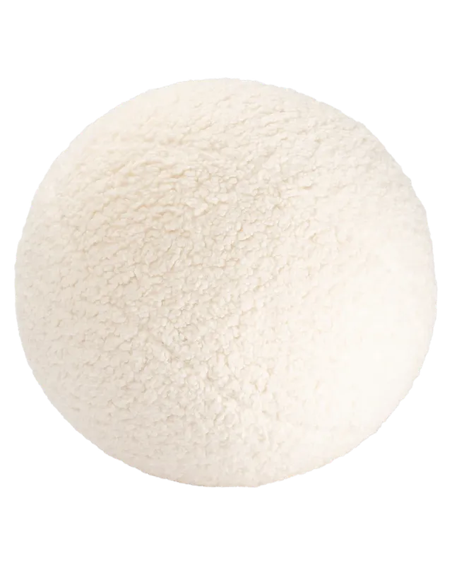 wigiwama-ballkissen-cream-white-teddy image 1