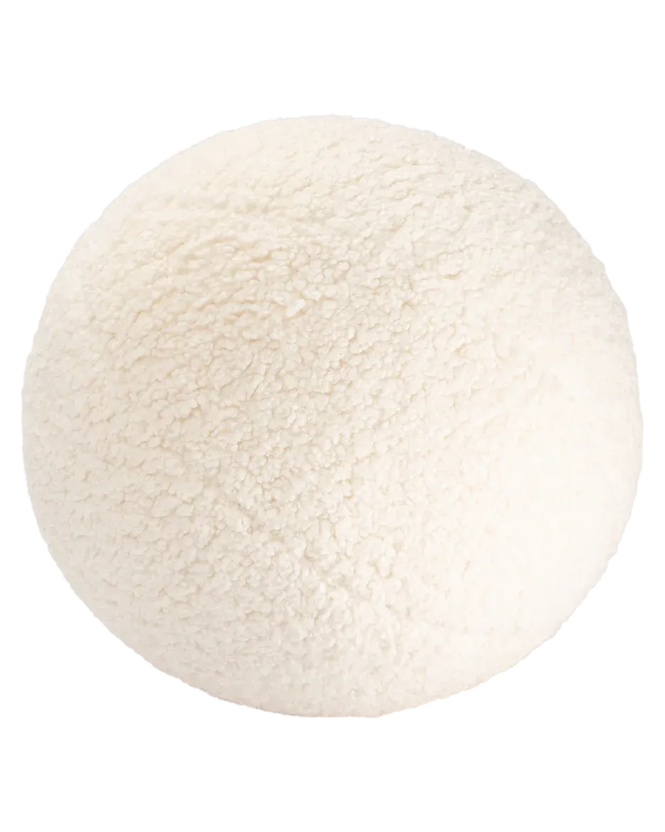 wigiwama-ballkissen-cream-white-teddy image 1