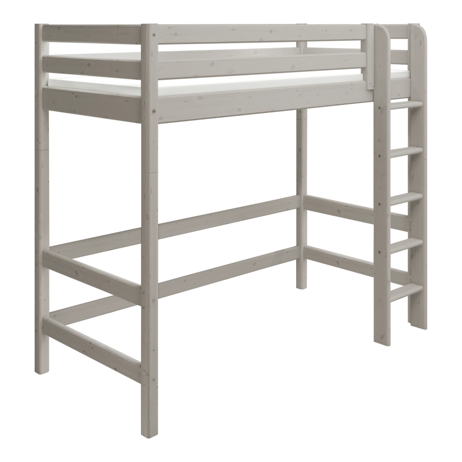 flexa-classic-hochbett-184-cm-mit-leiter-90x200-cm-grau image 8