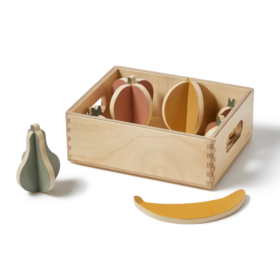 flexa-fr-chte-holzspielzeug-set-f-r-spielk-che image 1