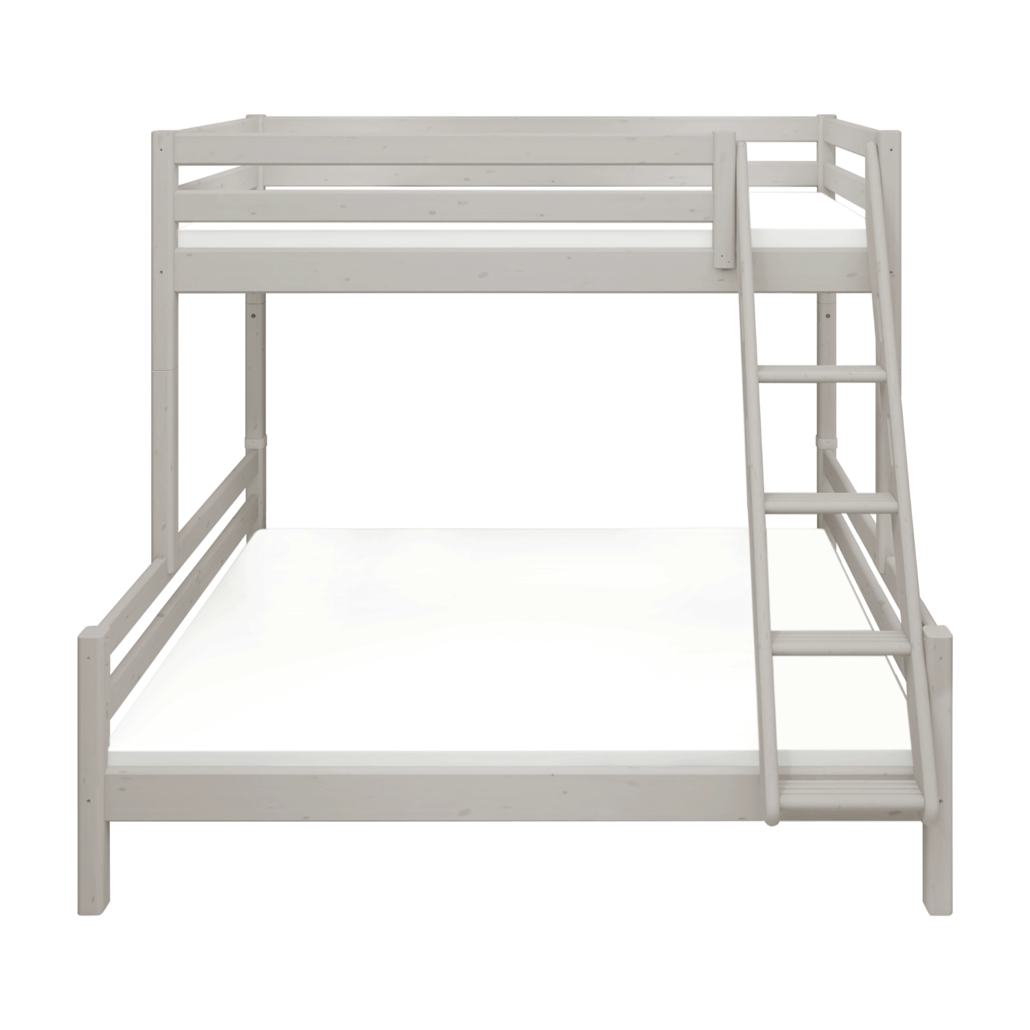 flexa-classic-familienbett-family-bed-90-140x200-cm-mit-leiter-grau-184-cm image 5