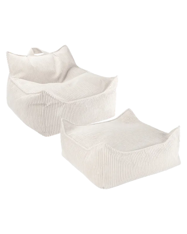 wigiwama-marshmallow-sitzsack-ottoman-set image 1