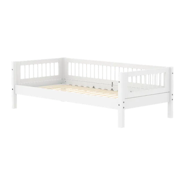 flexa-white-einzelbett-mit-crossbars-und-absturzsicherung-90x200-cm-wei-2 image 1