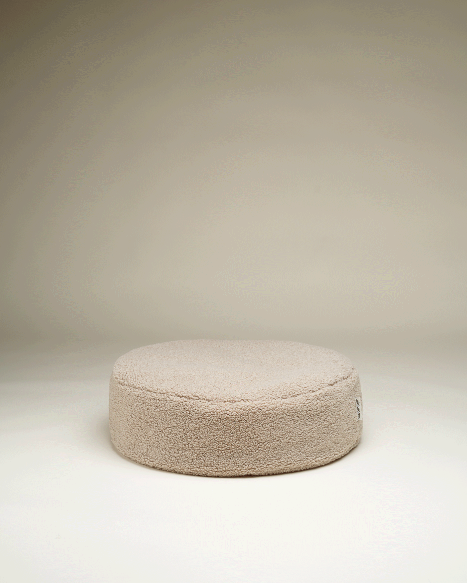 wigiwama-biscuit-ottoman-extra-cover-teddy image 3
