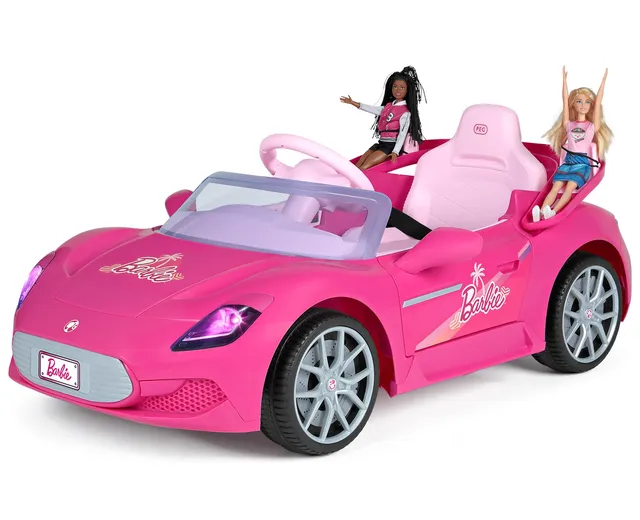peg-perego-barbie-rc-elektroauto-12v-mit-fernbedienung-2-sitzer-f-r-puppen image 1