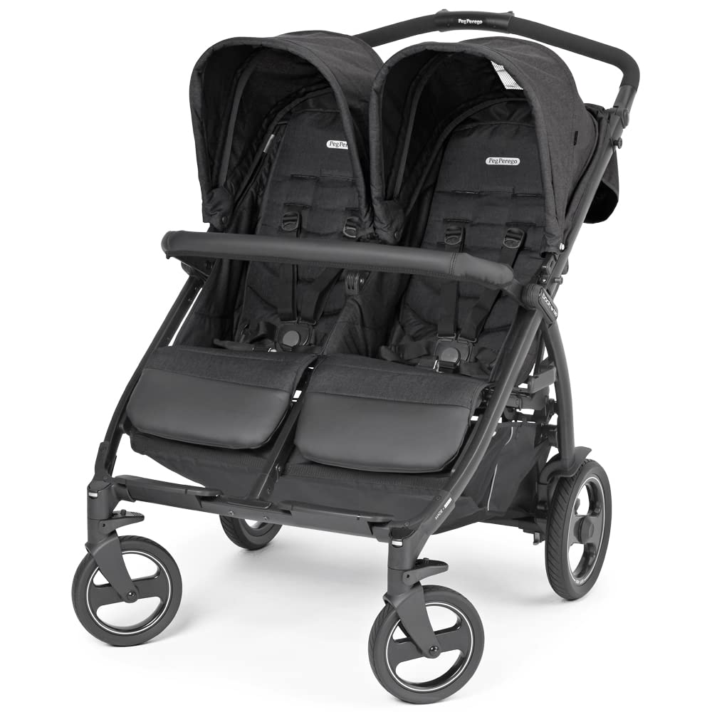 peg-perego-book-for-two-zwillingskinderwagen-schiefer-ab-geburt image 1