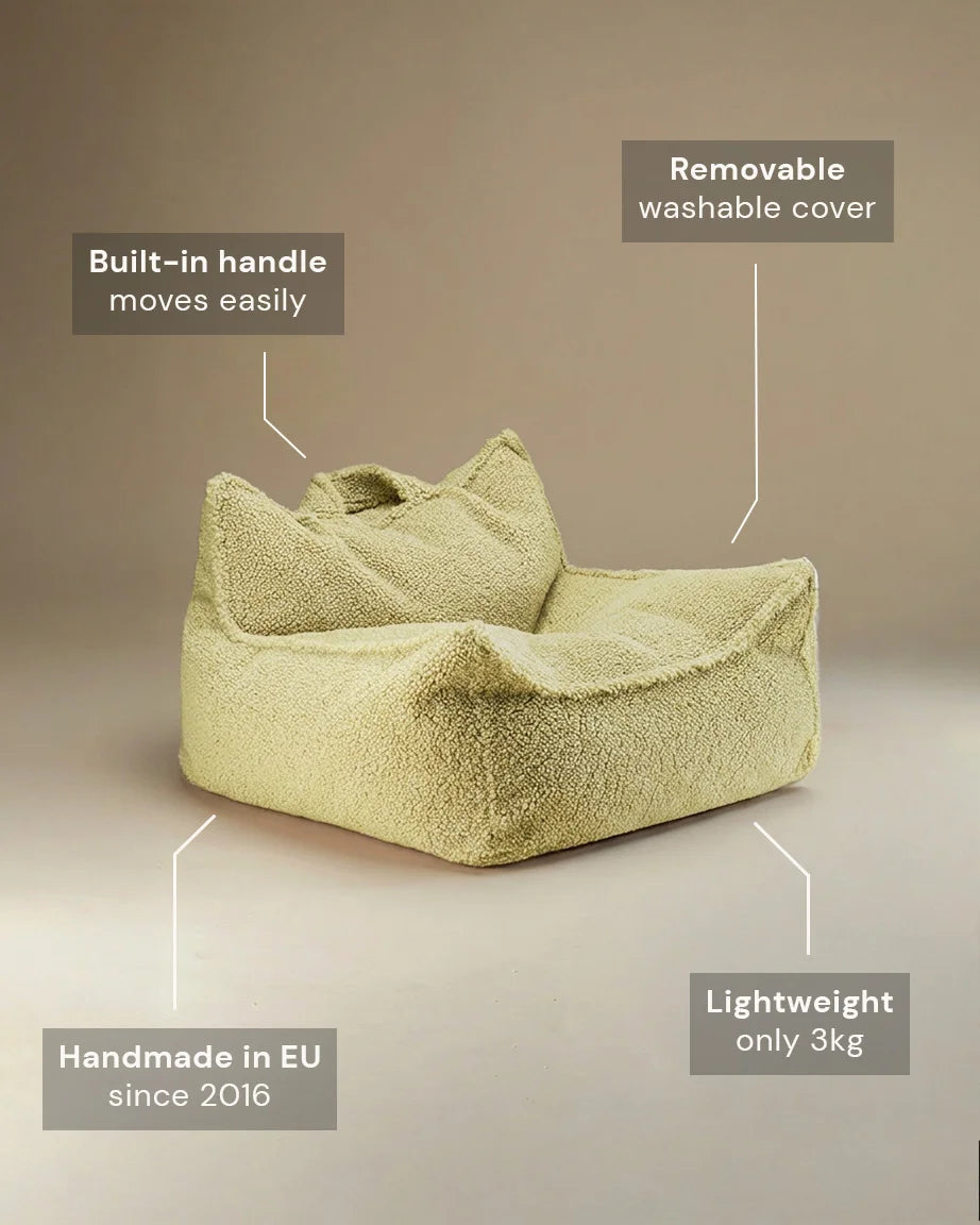 wigiwama-matcha-sitzsack-teddy-kindersessel image 7
