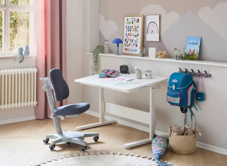 flexa-study-chair-drehstuhl-ergonomisch-blau-2 image 2