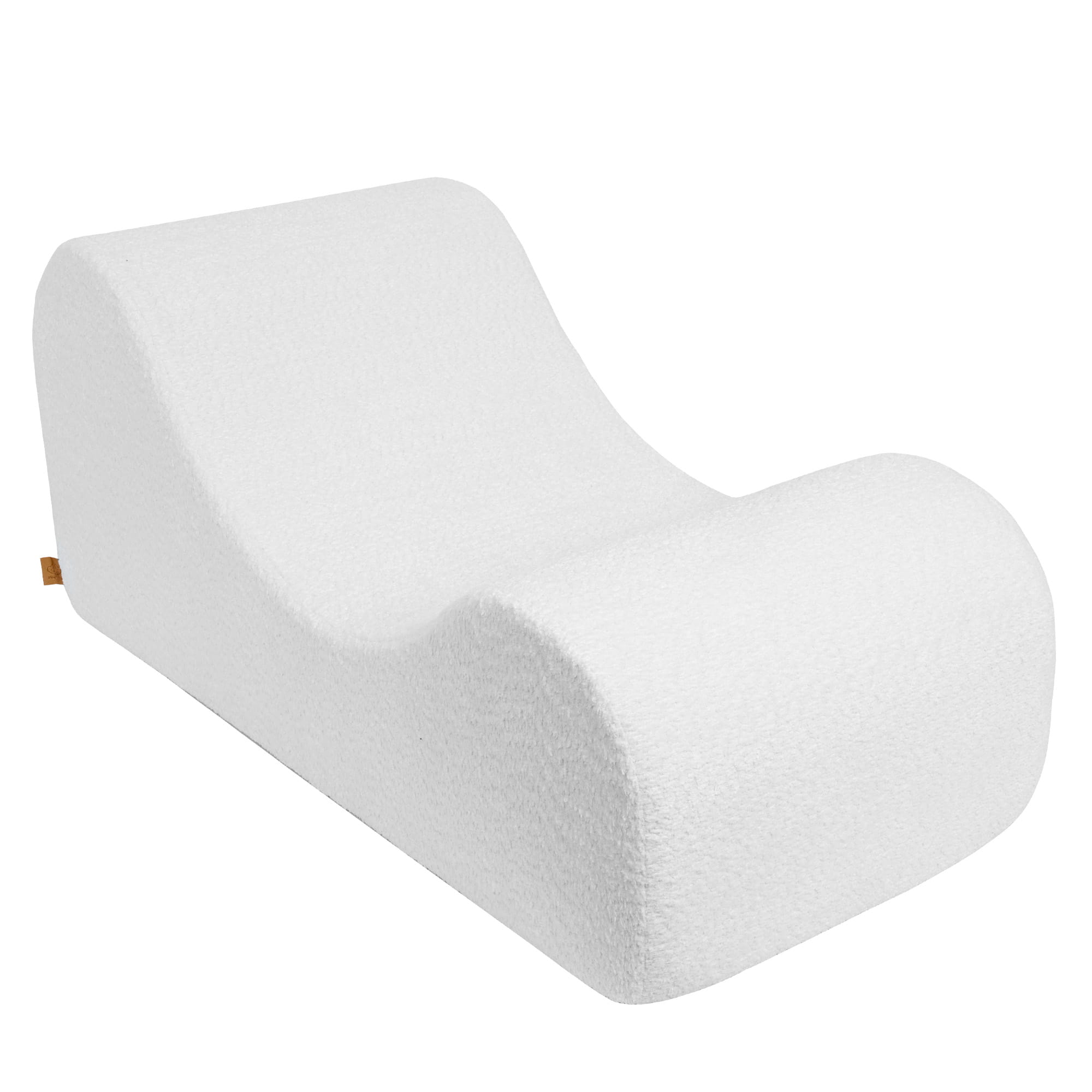 meowbaby-wave-lounger-boucl-designer-sessel-creme-wei image 3