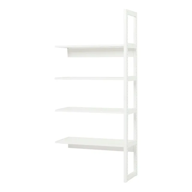 hoppekids-storey-halbe-sektion-mit-4-regalen-80-cm-wei image 1