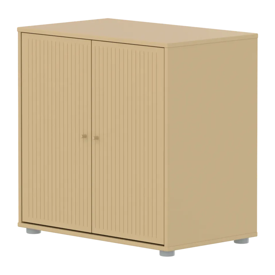 flexa-saga-schrank-2-t-ren-mit-rillen-oat image 1