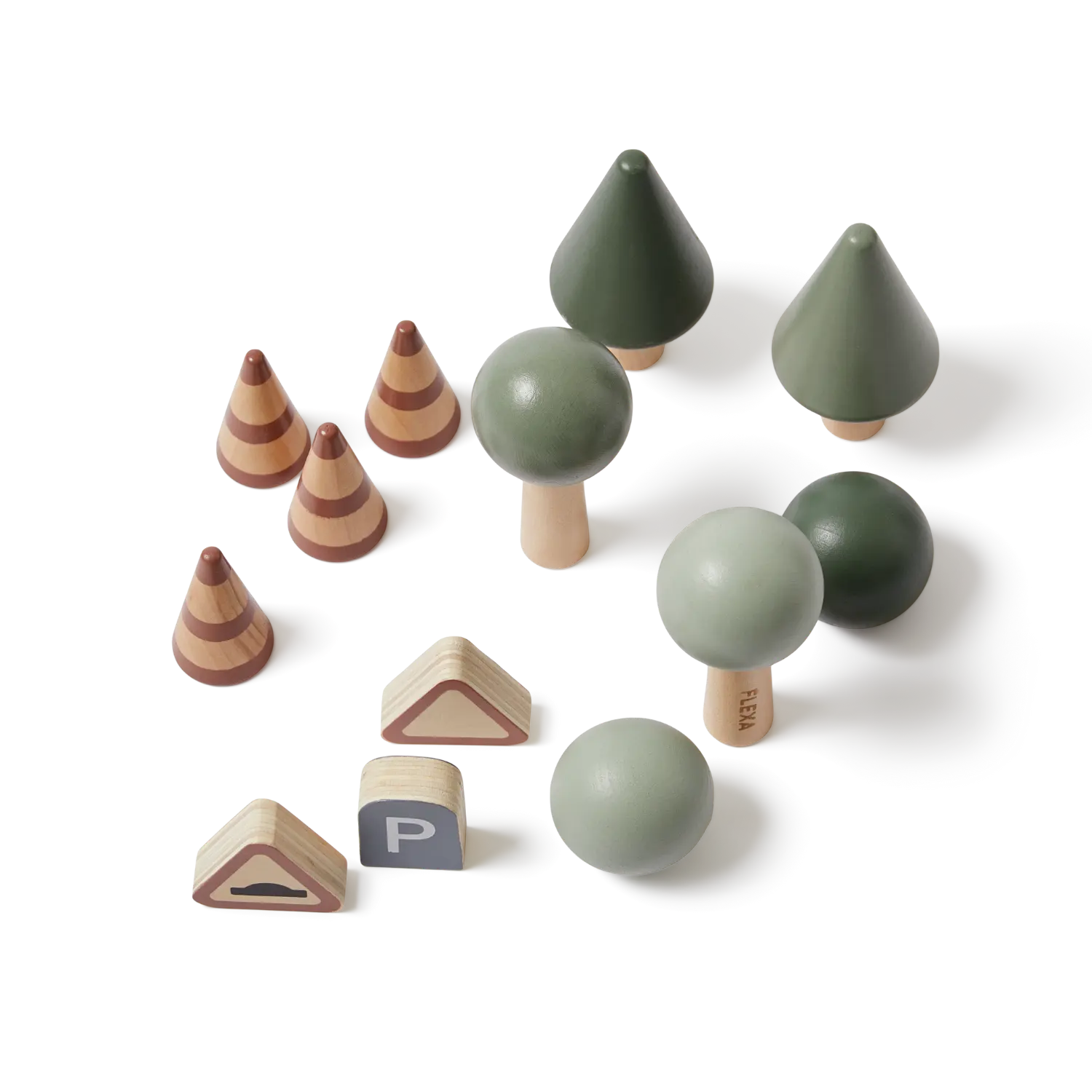 flexa-autorennbahn-zubeh-r-b-ume-schilder-kegel image 7