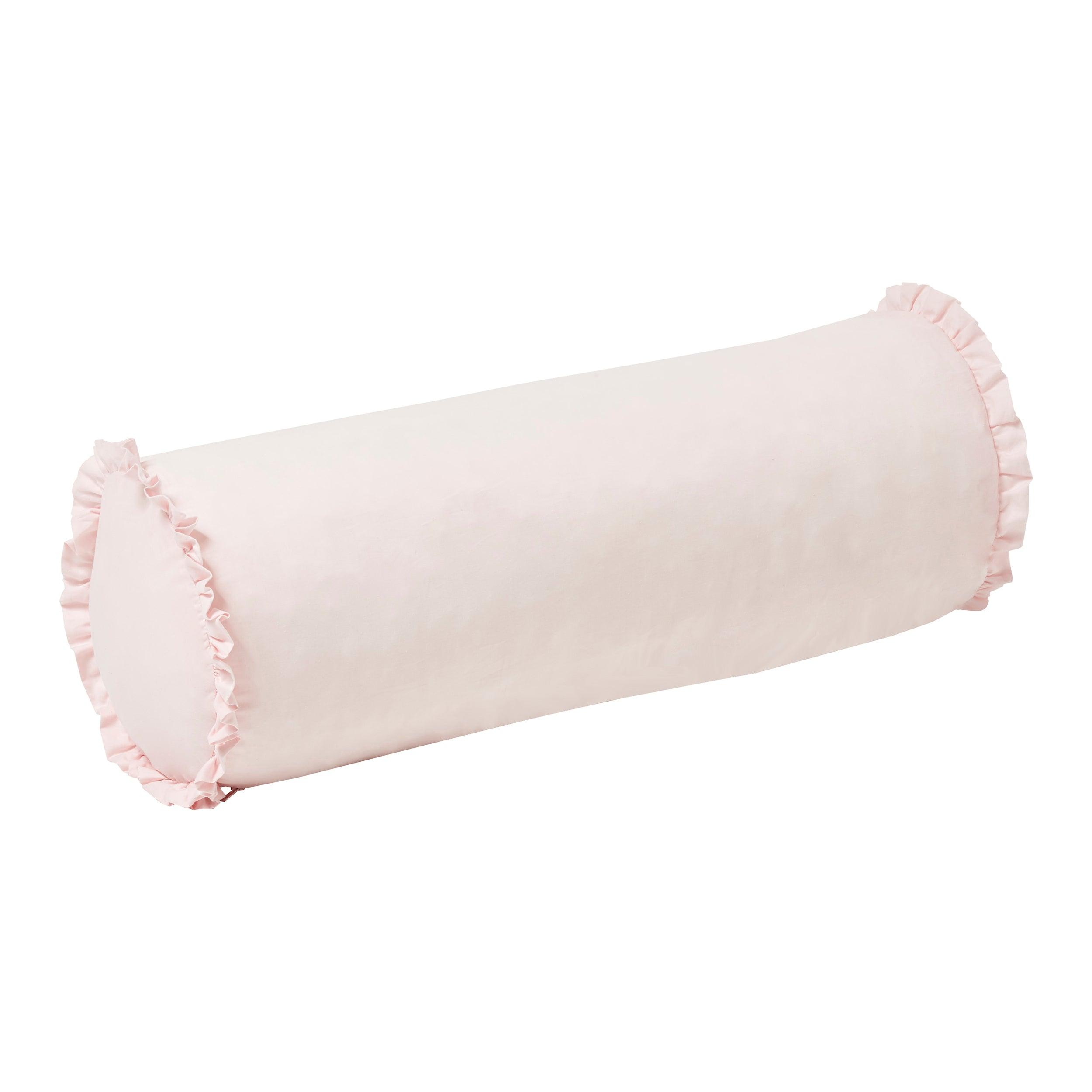 hoppekids-winter-wonderland-rundes-kissen-mit-r-schen-70x23-cm image 1