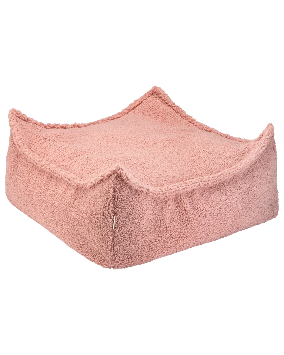 wigiwama-square-ottoman-kinder-hocker-aus-teddy-guava image 1
