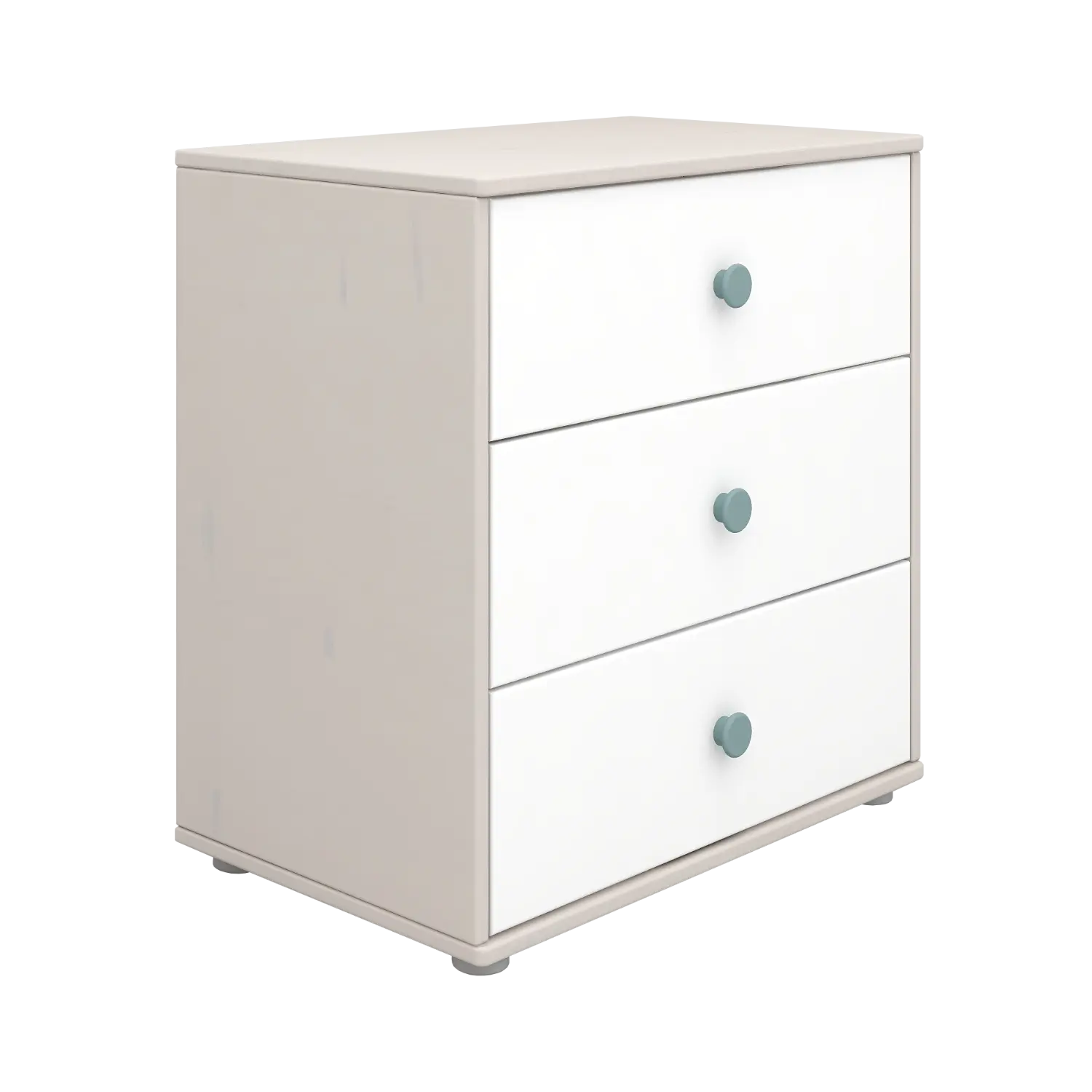 flexa-classic-kommode-mit-3-schubladen-grau image 4