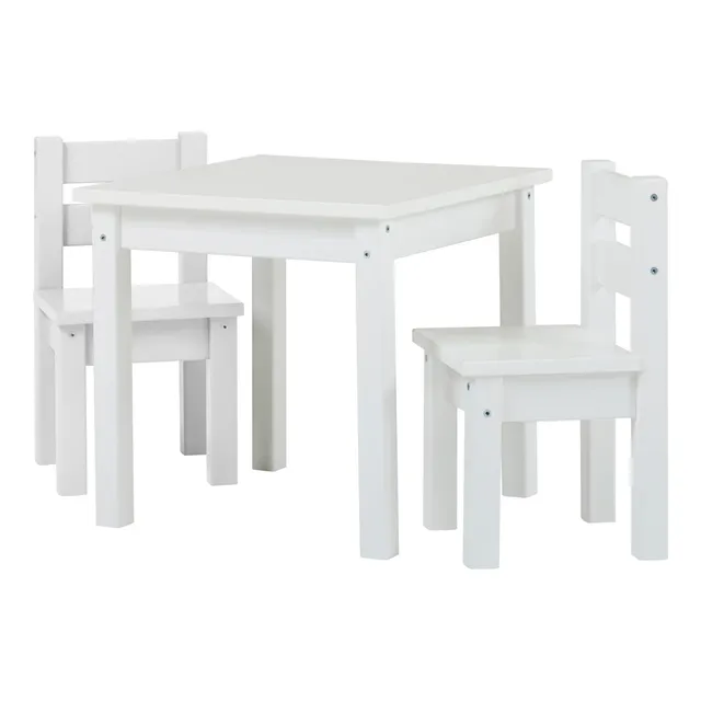 hoppekids-mads-set-kindertisch-mit-zwei-kinderst-hlen image 1
