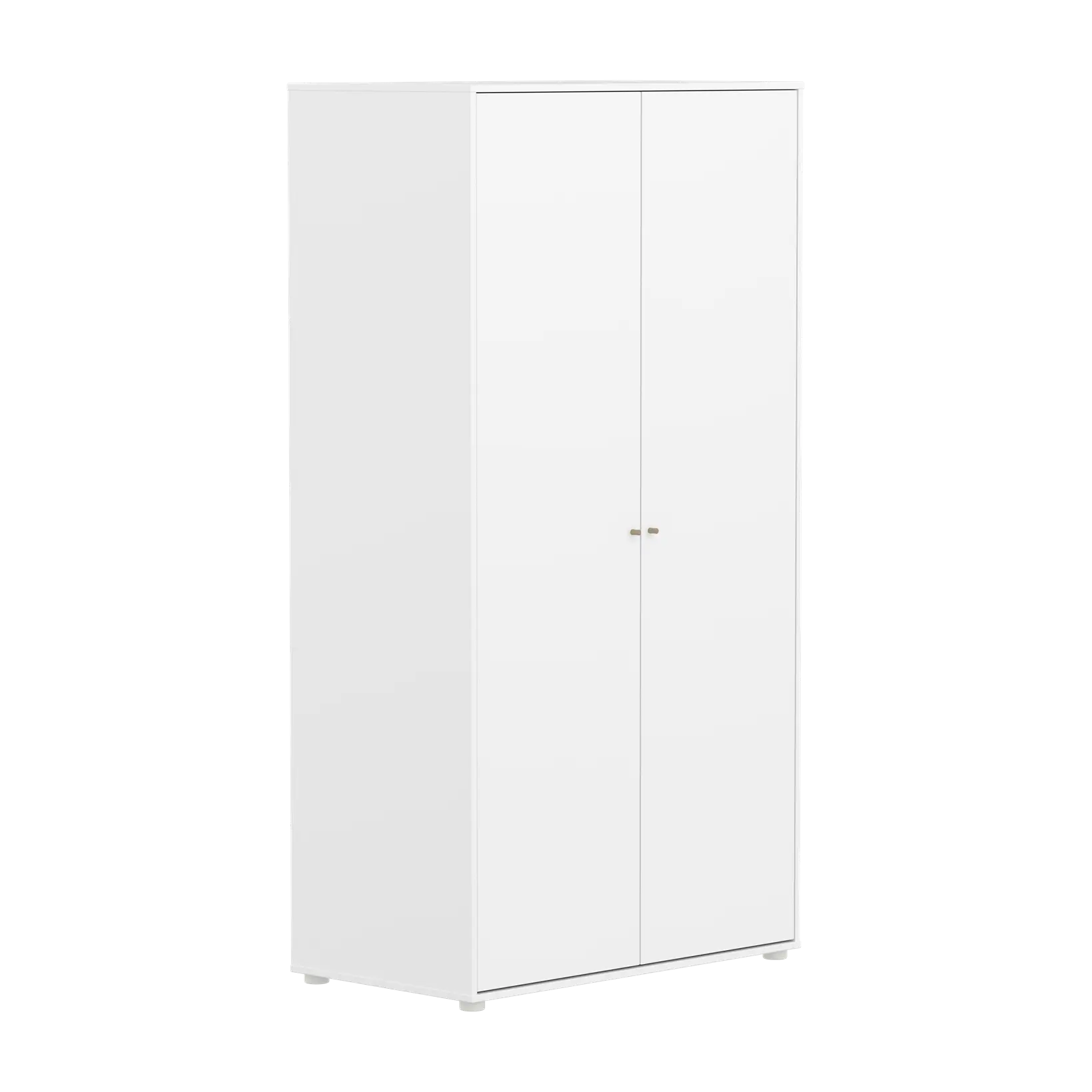 flexa-saga-kleiderschrank-2-t-ren-oat-griffe-wei image 3