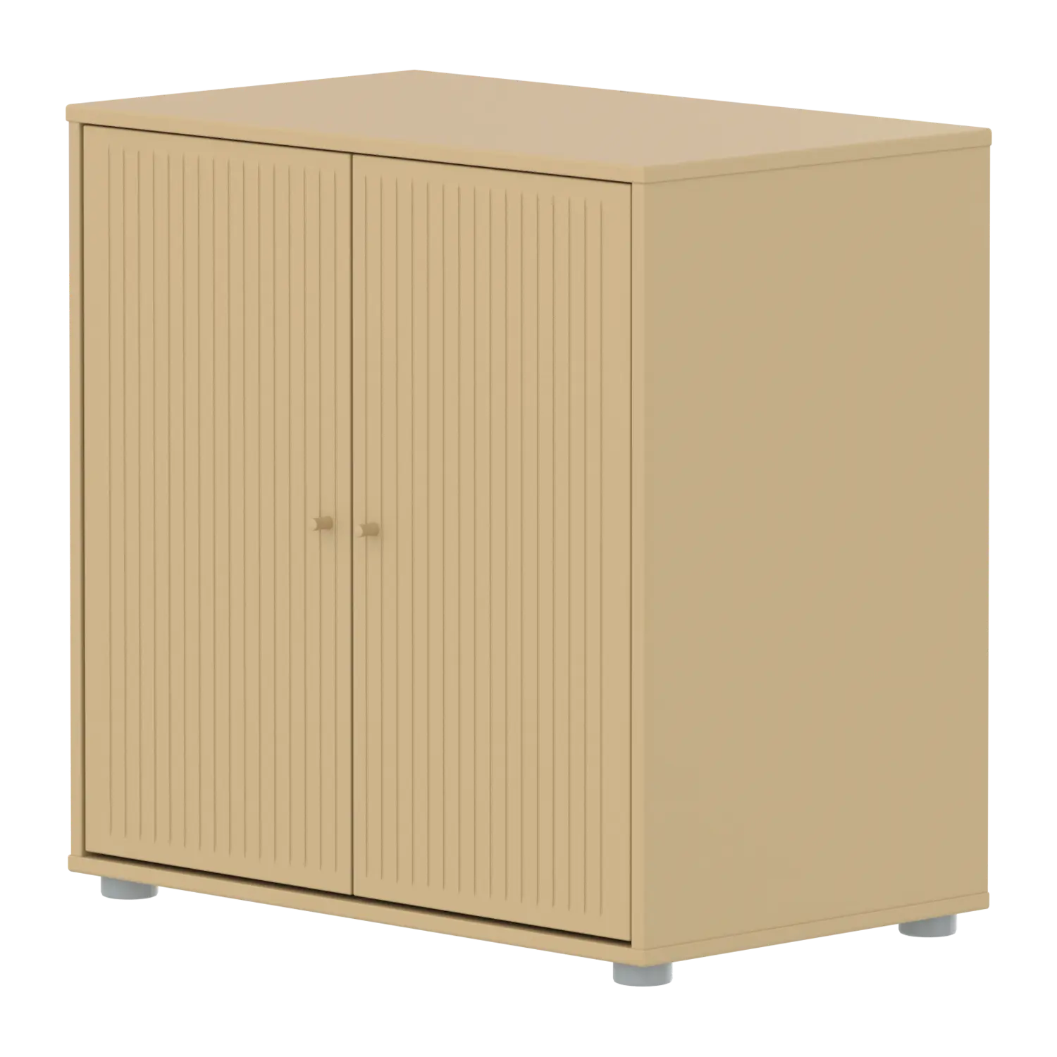flexa-saga-schrank-2-t-ren-mit-rillen-oat image 1