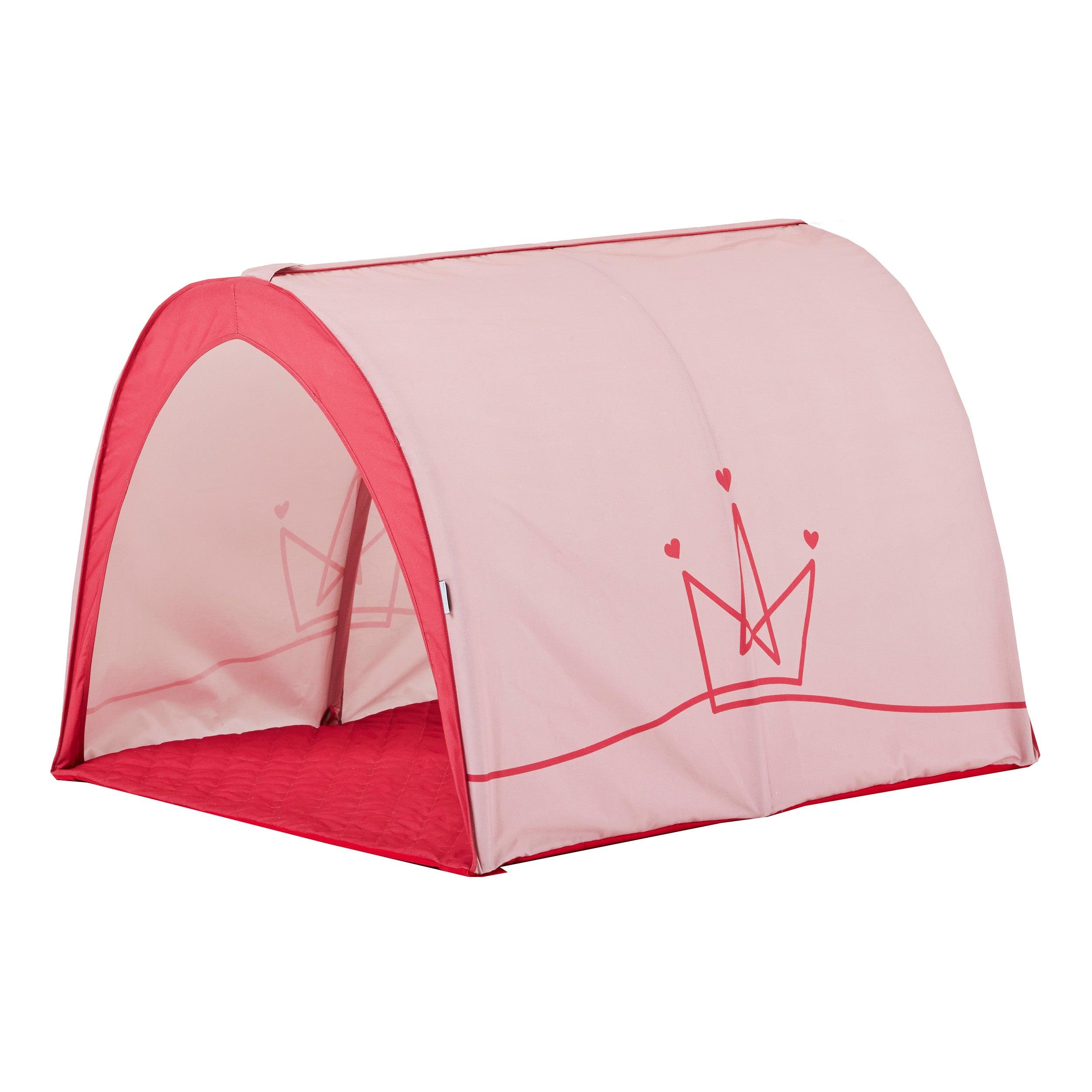 hoppekids-princess-tunnel-spieltunnel-f-r-zimmer-und-bett image 1