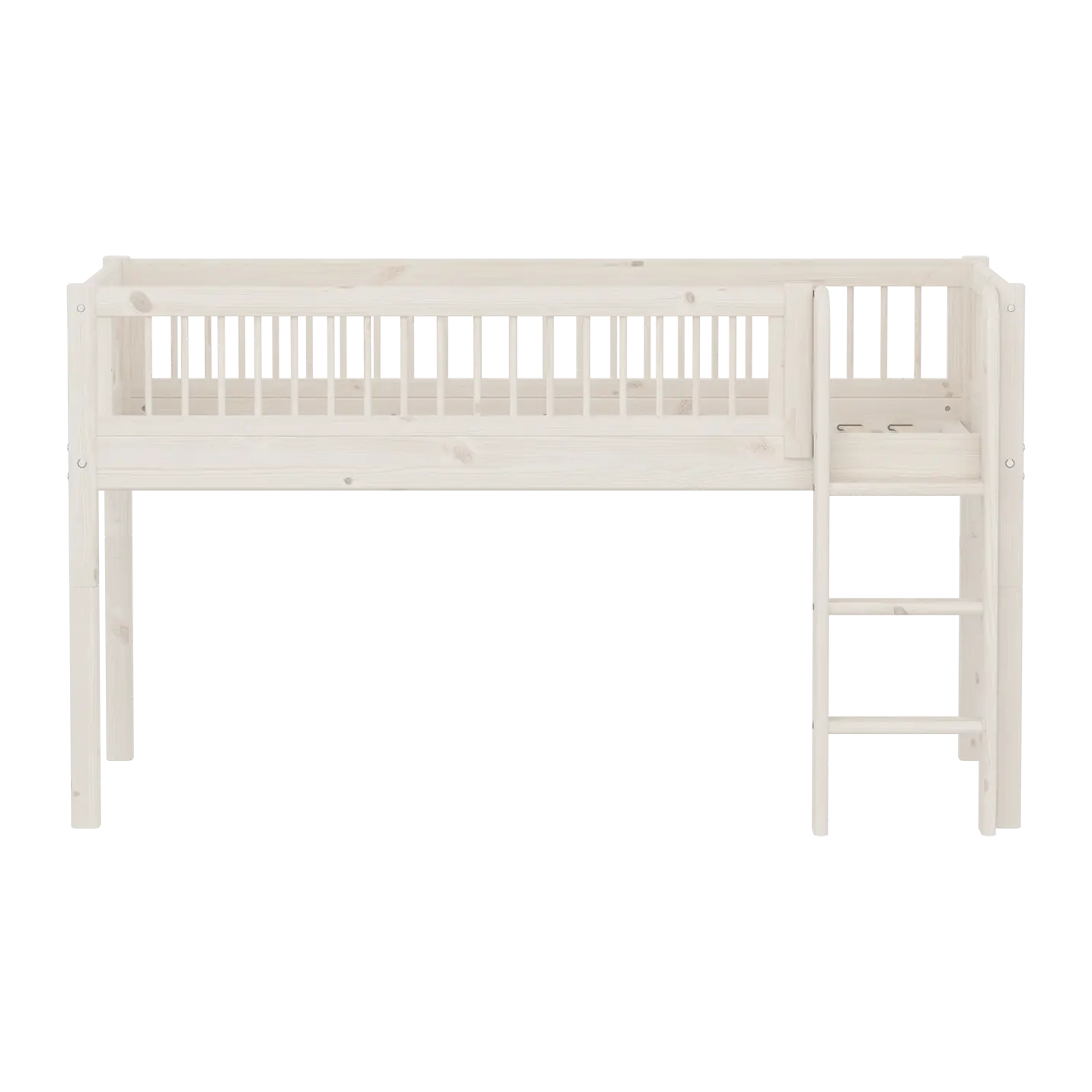 flexa-classic-halbhochbett-120-cm-mit-leiter-90x200-cm-wei image 3