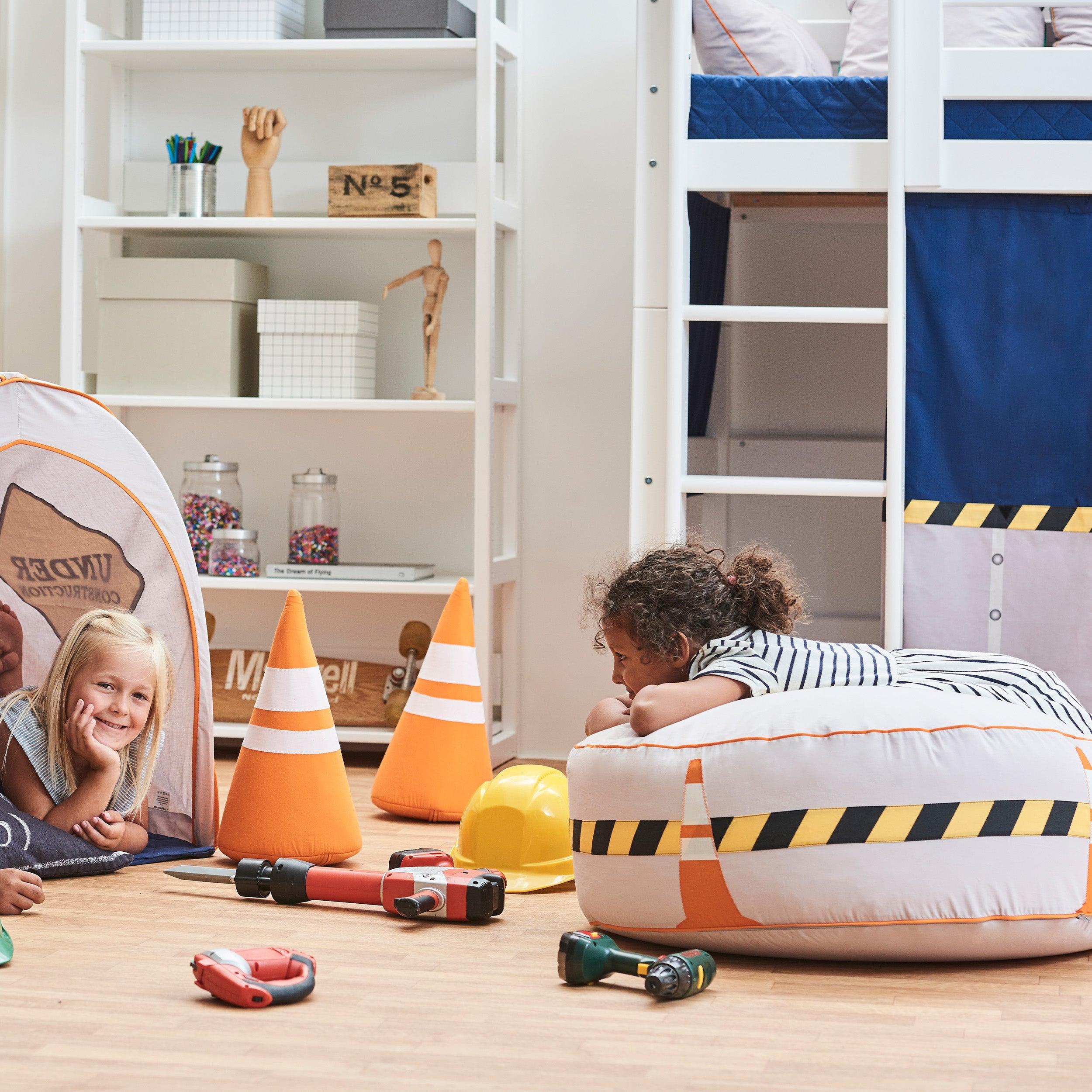 hoppekids-construction-sitzsack-baumwolle image 2
