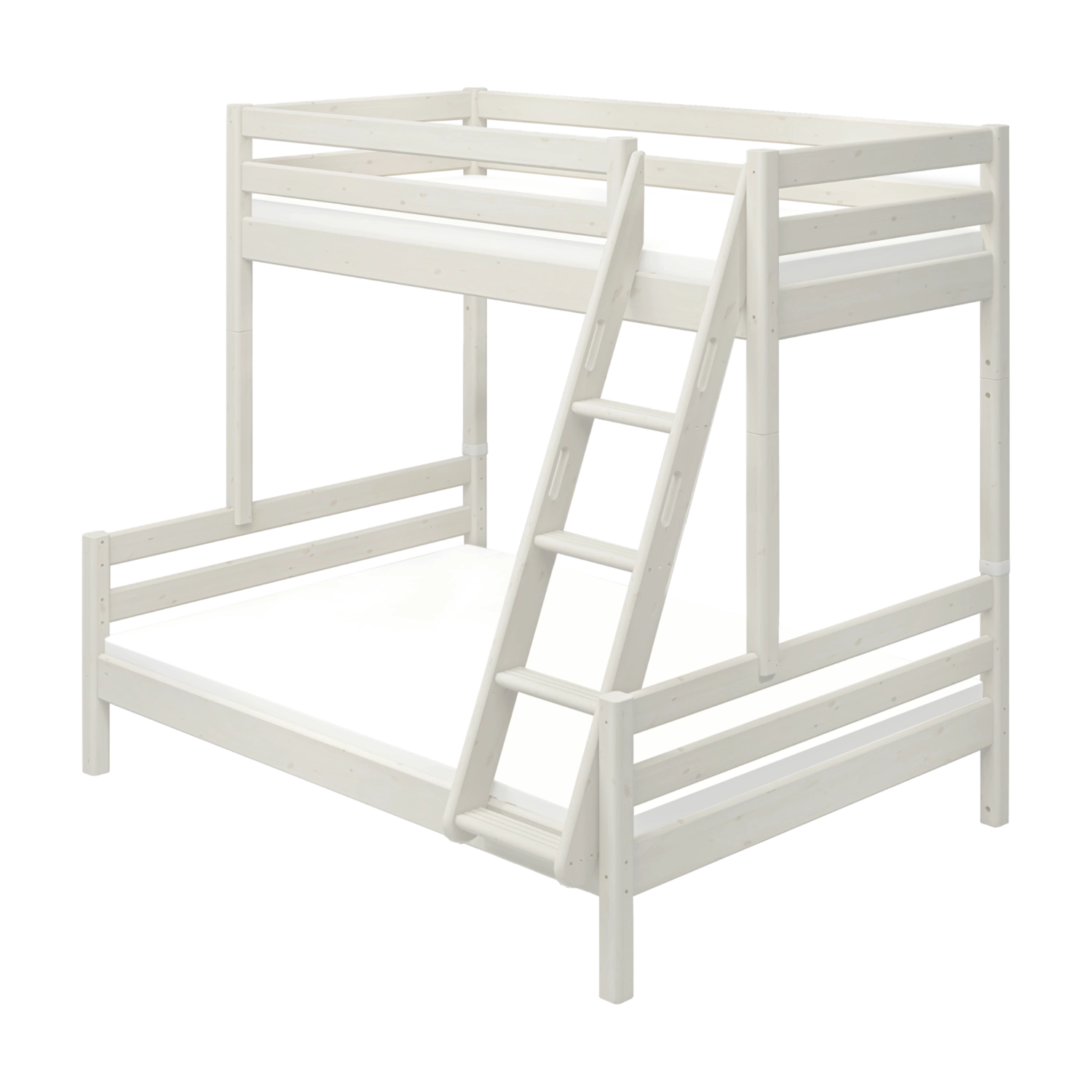 flexa-classic-familienbett-90-140x200-cm-mit-leiter-und-absturzsicherung-wei-184 image 1