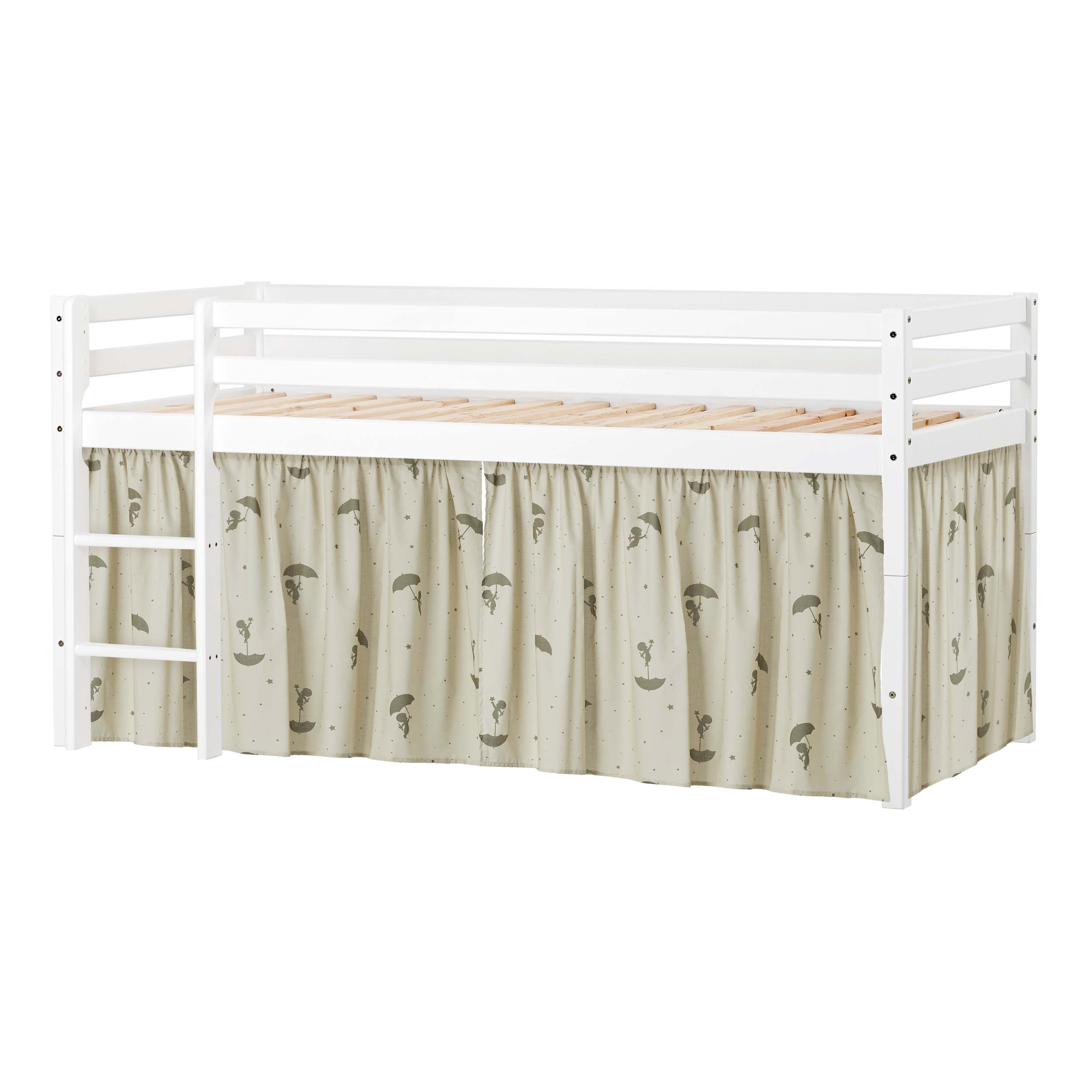 hoppekids-eco-dream-halbhochbett-set-mit-ole-lukoie-bettvorhang-gr-n image 6
