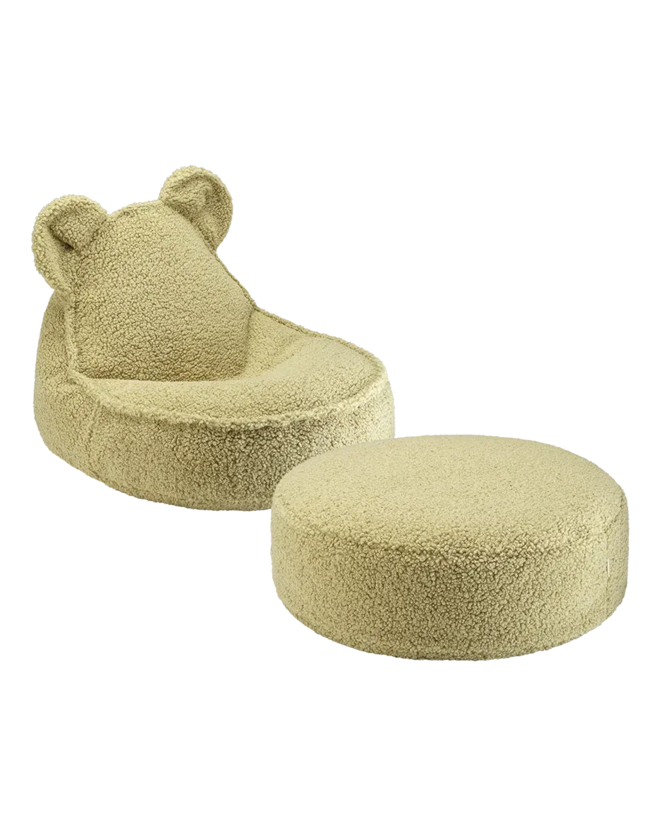 wigiwama-matcha-b-ren-sitzsack-hocker-set-teddy-bear-beanbag image 1