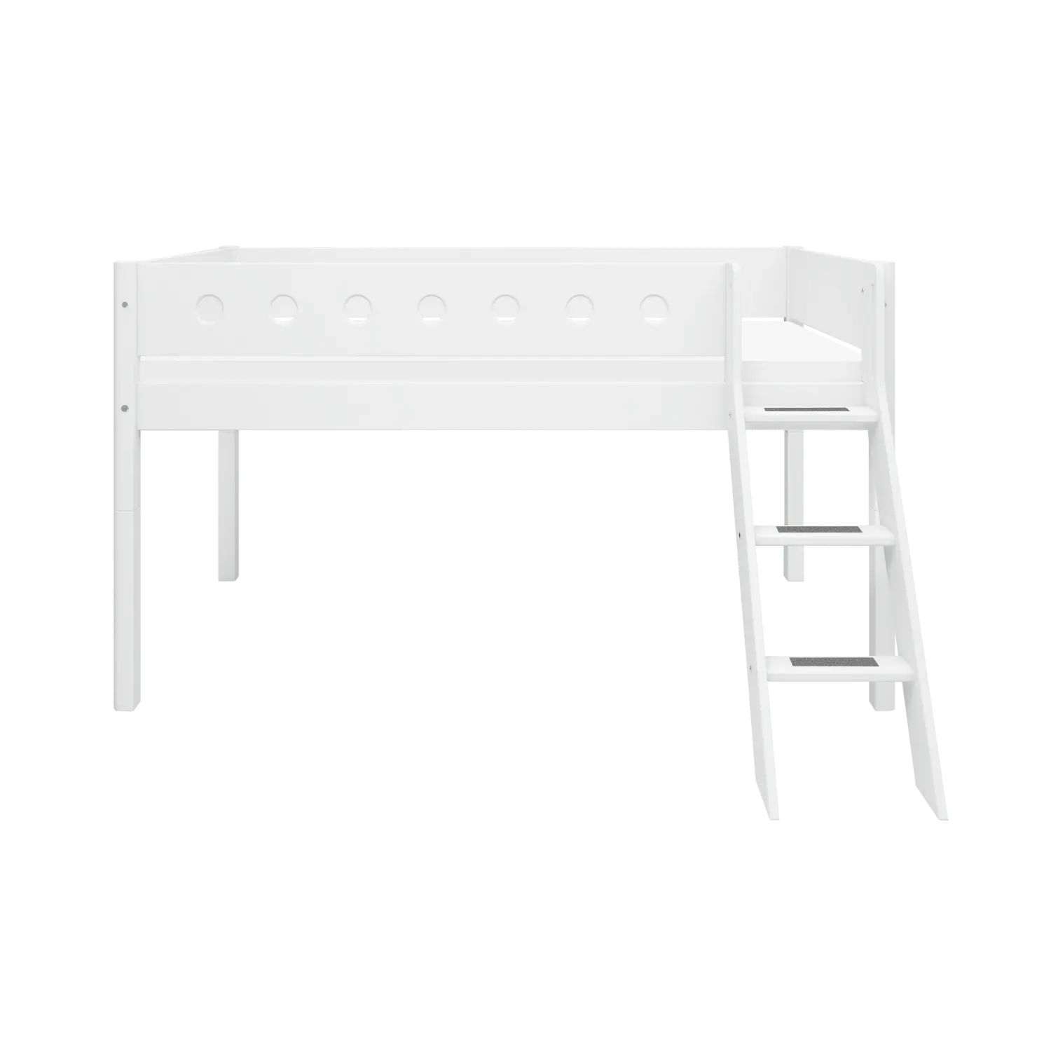 flexa-classic-halbhohes-bett-90x200-cm-wei-mit-schr-gleiter-und-absturzsicherung image 3