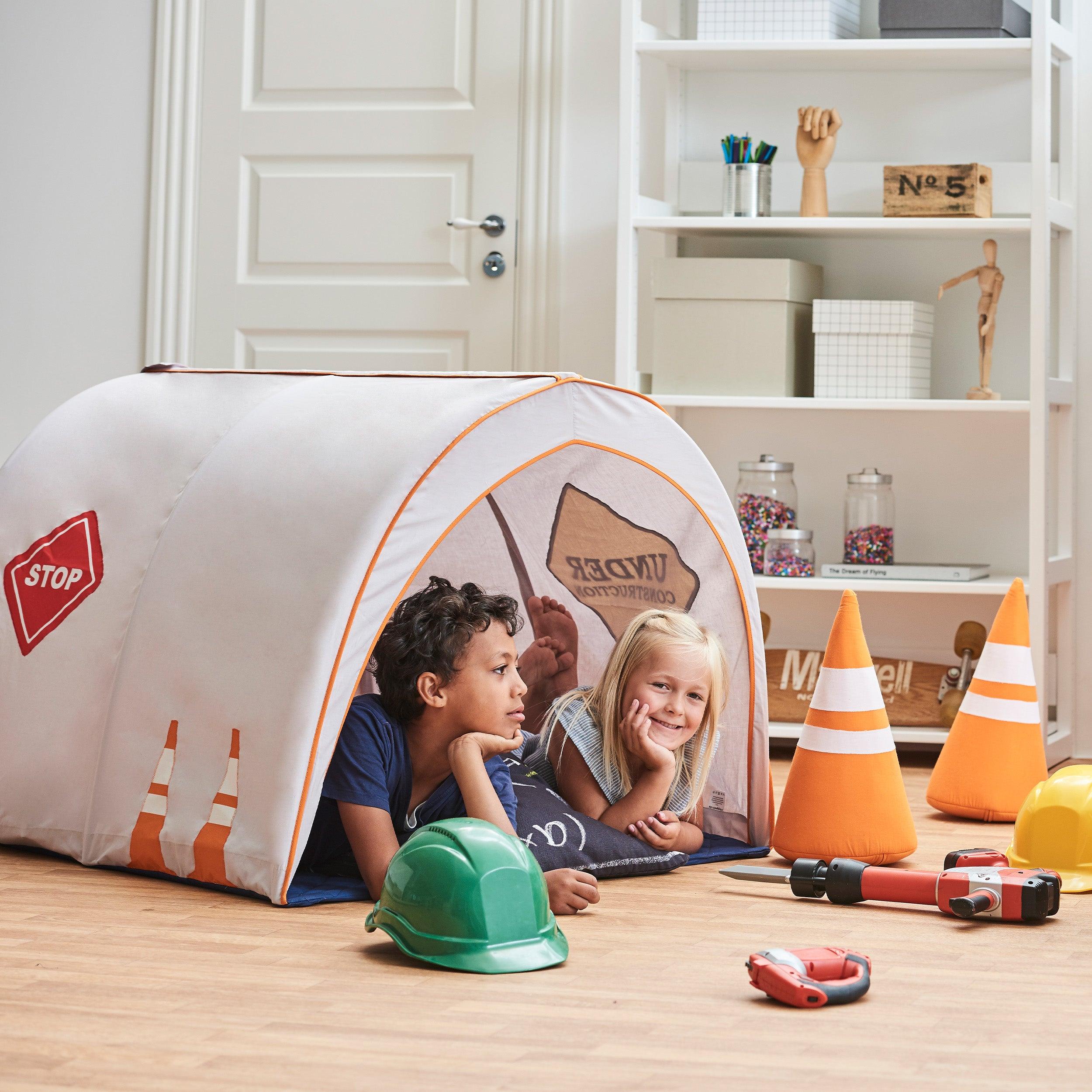 hoppekids-construction-spieltunnel-bett-und-bodentunnel image 2