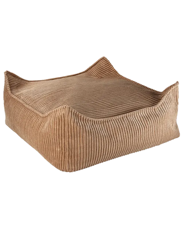 wigiwama-square-ottoman-toffee-cord-quadratischer-kinder-hocker image 1