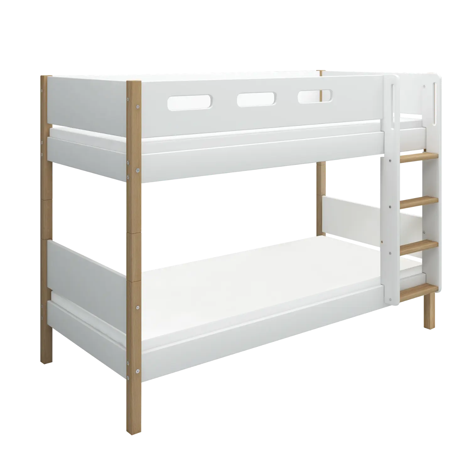 flexa-nor-etagenbett-154-cm-mit-gerader-leiter-und-absturzsicherung-90x200-cm-we image 7