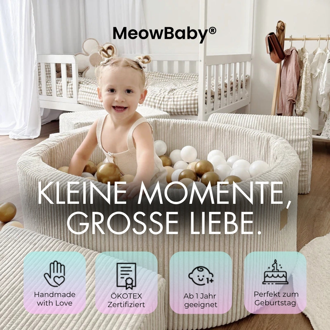 meowbaby-sthetik-cord-schaumspielset-mit-b-llebad-200-b-lle image 6