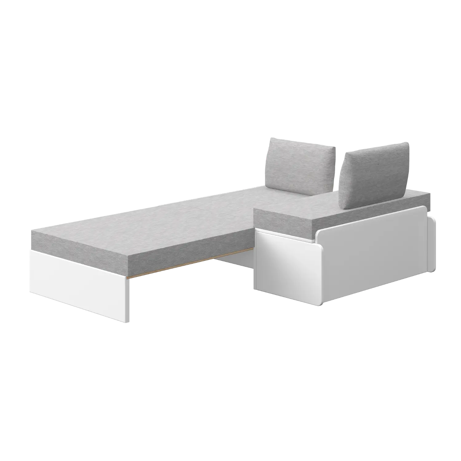 flexa-sofa-modul-f-r-hochbett-184-cm-77x180-cm-wei-mit-auszug image 2