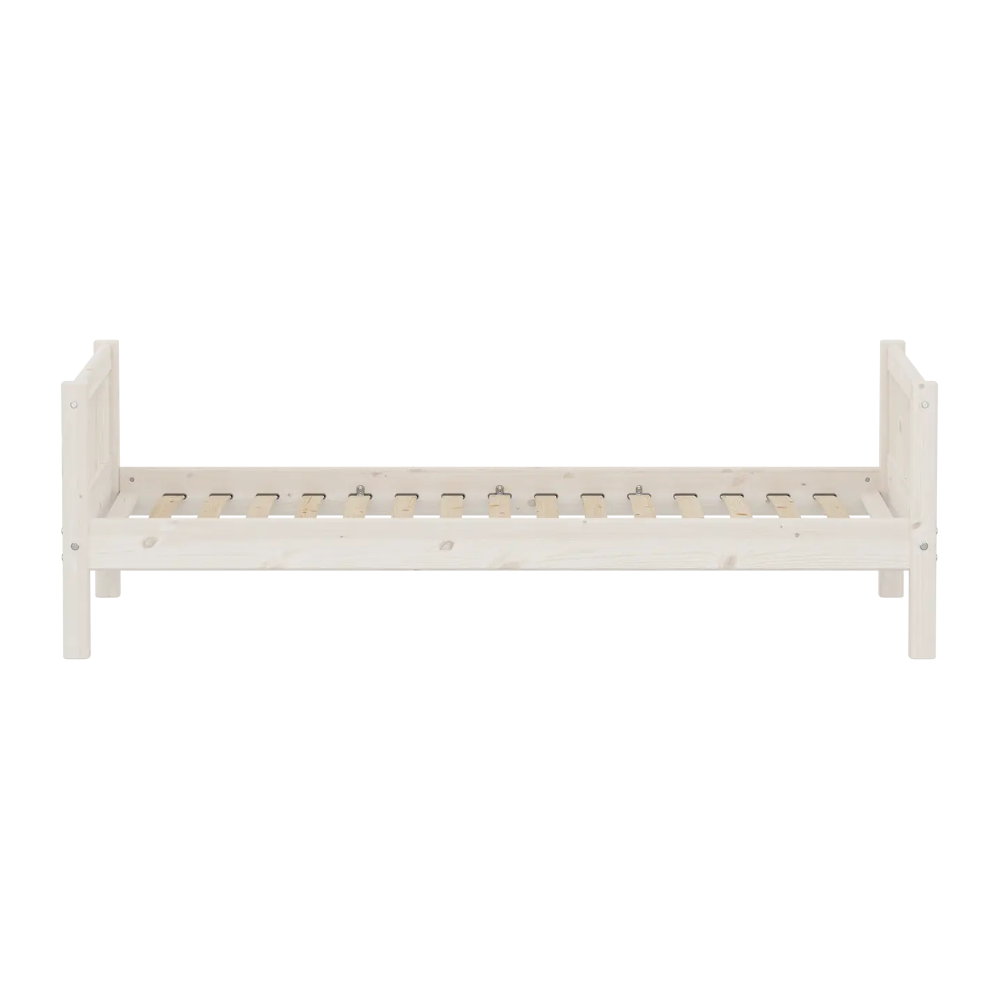 flexa-classic-einzelbett-90x200-cm-wei-mit-sprossen-und-lattenrost image 3