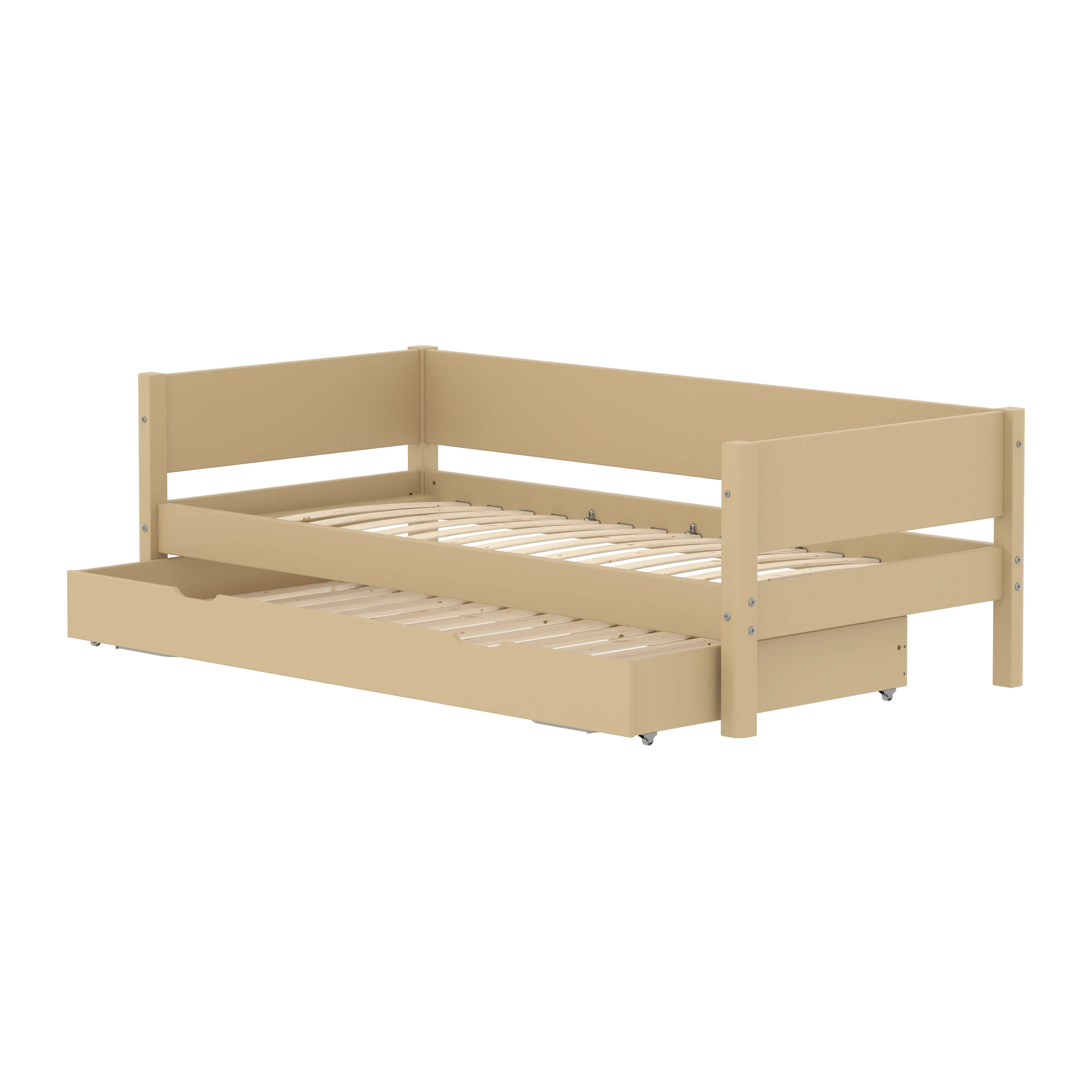 flexa-classic-einzelbett-90x200-cm-mit-ausziehbett-90x190-cm-sand image 6