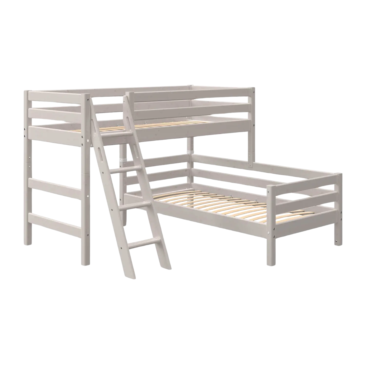 flexa-classic-etagenbett-90x200-cm-mit-leiter-und-absturzsicherung-halbhoch-143- image 5