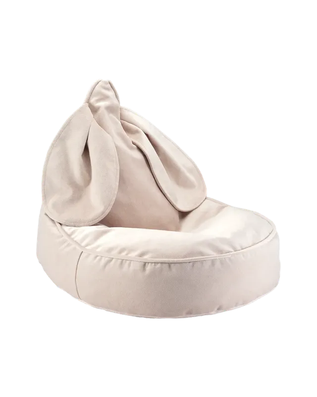 wigiwama-dusty-beige-bunny-sitzsack-aus-samt image 1