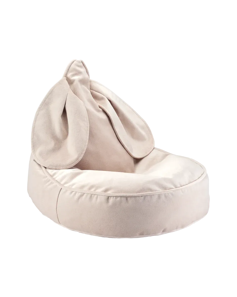 wigiwama-dusty-beige-bunny-sitzsack-aus-samt image 1