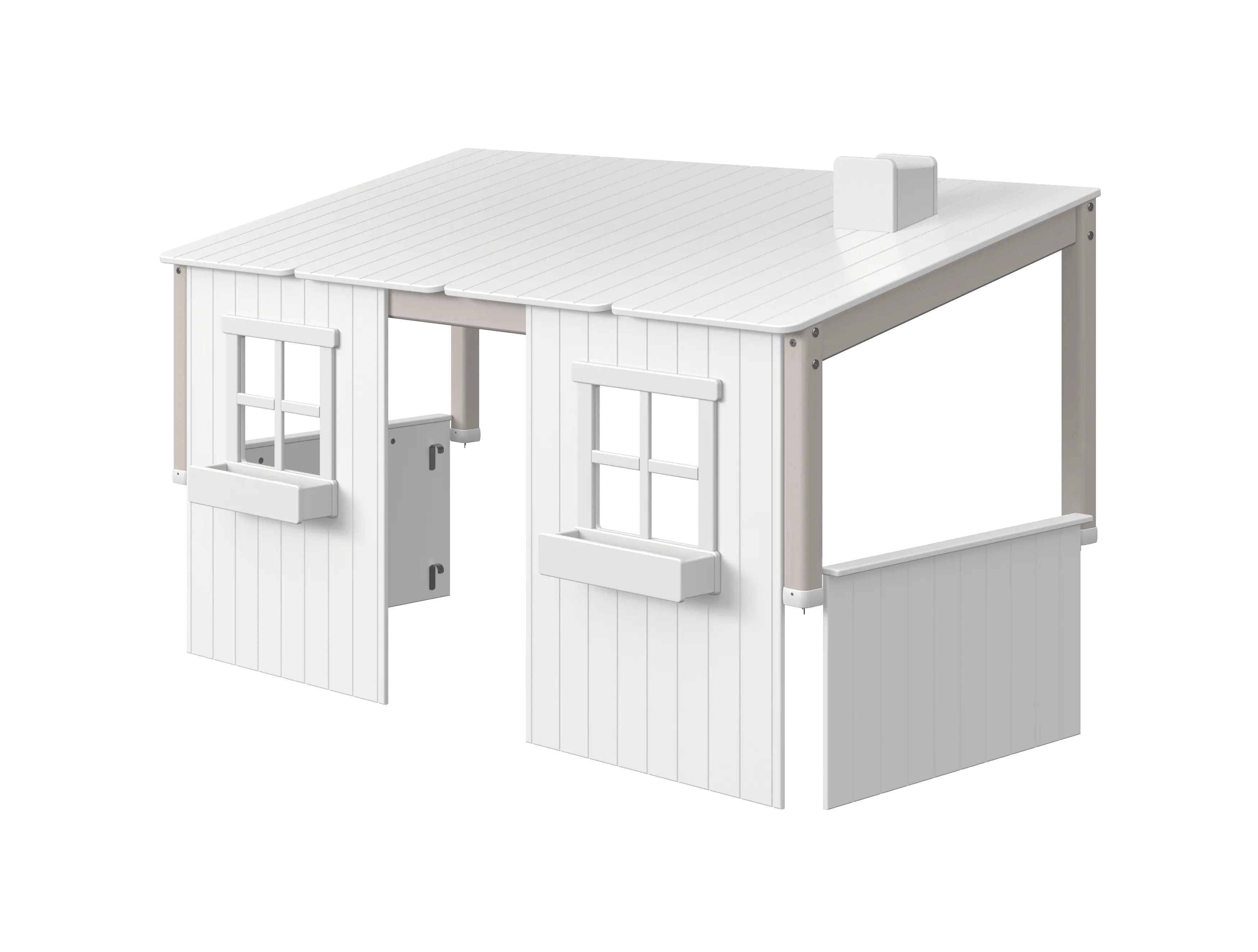 flexa-classic-haus-aufsatz-classic-house-f-r-einzelbett image 1