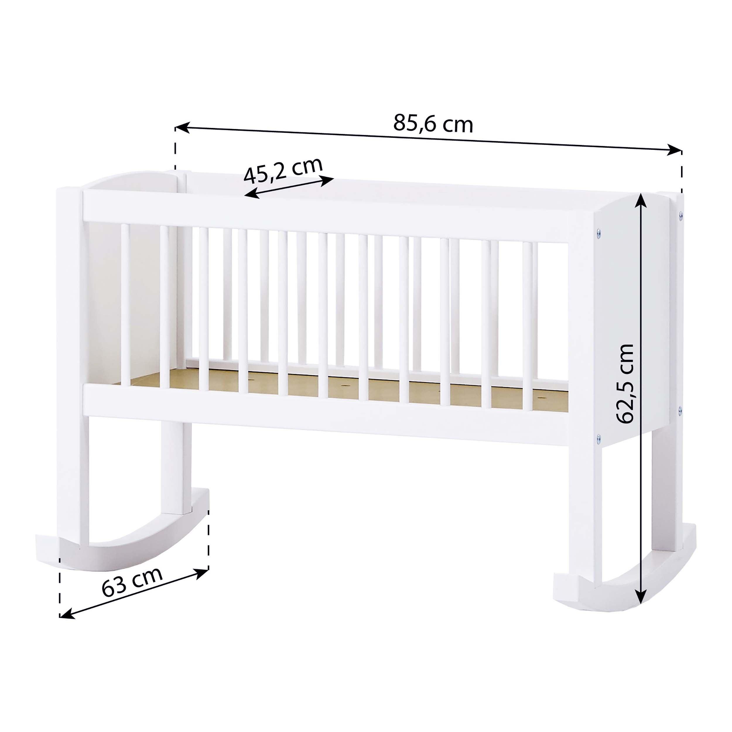 hoppekids-babywiege-40x80-cm-wei image 2