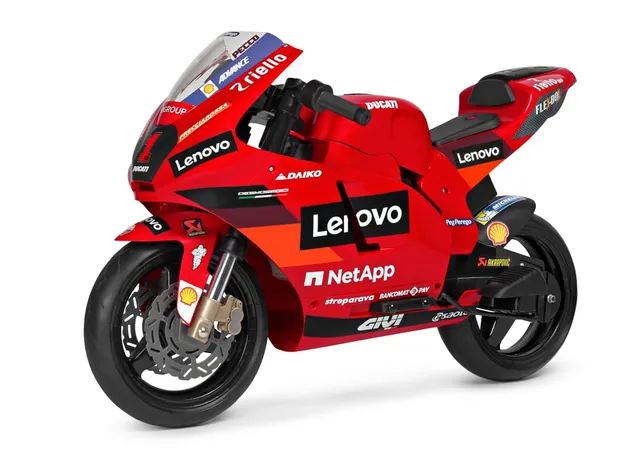peg-perego-ducati-gp-elektromotorrad-12v-mit-st-tzr-dern-ab-3-jahren image 1