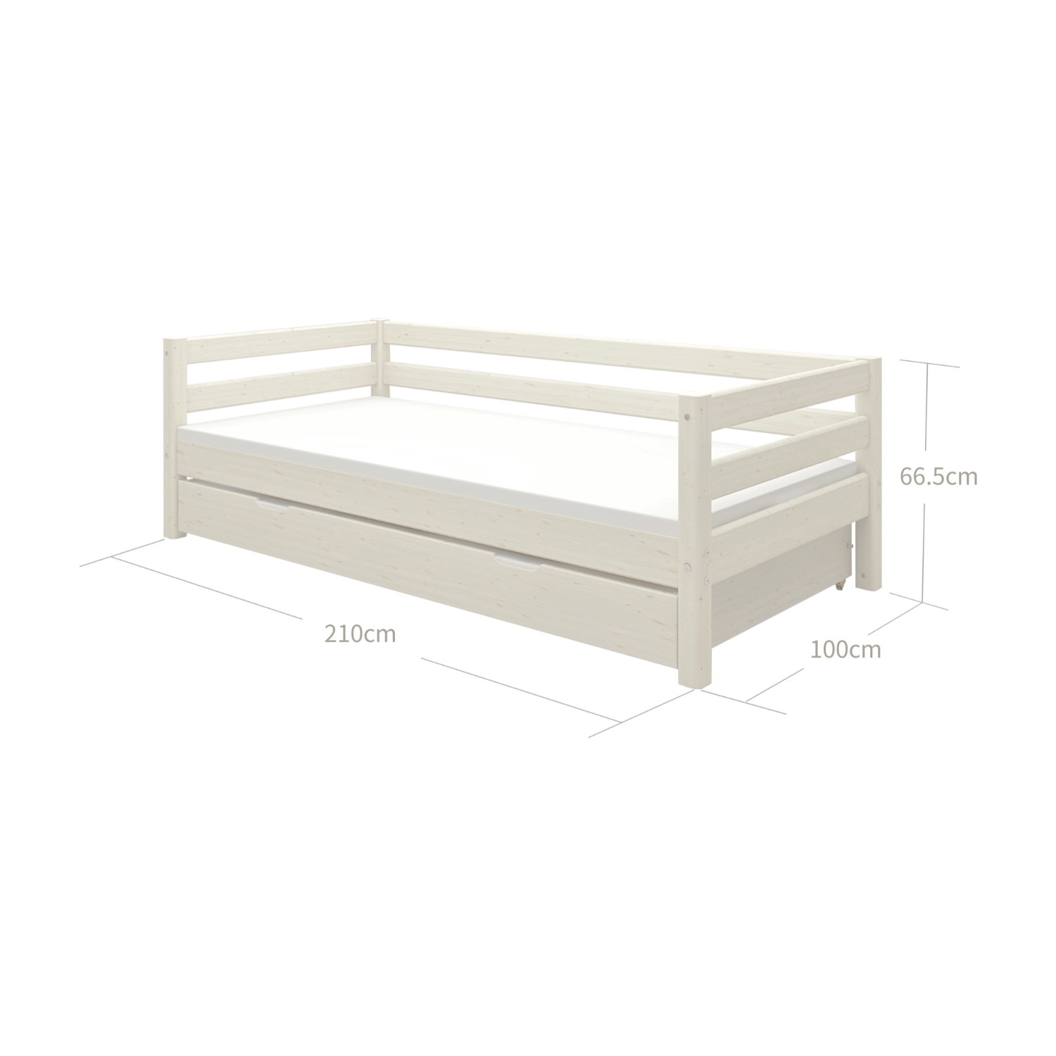 flexa-classic-tagesbett-90x200-cm-mit-ausziehbett-90x190-cm-wei image 7