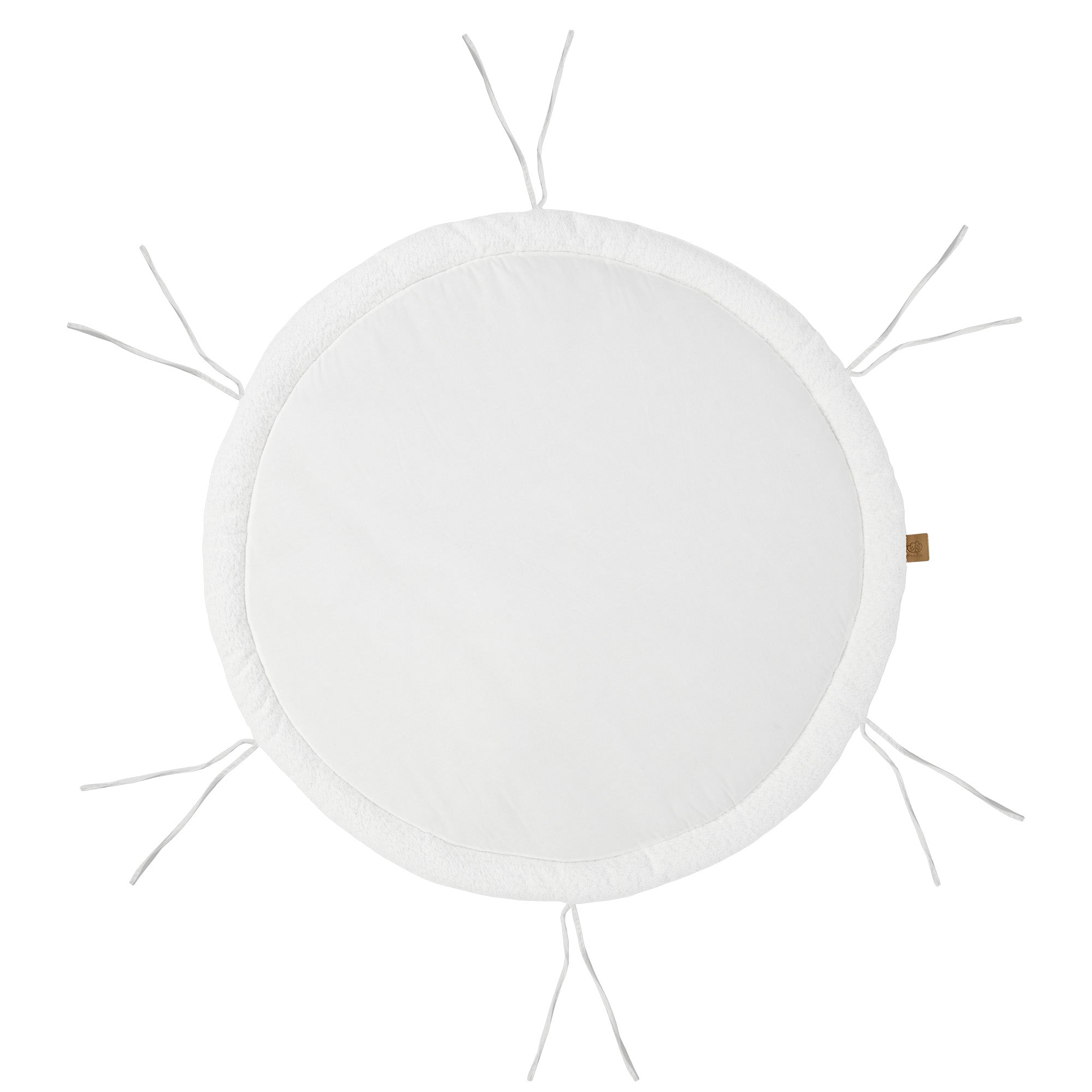 meowbaby-boucl-babynestchen-mit-geflochtener-bettschlange-rund-creme-wei image 5