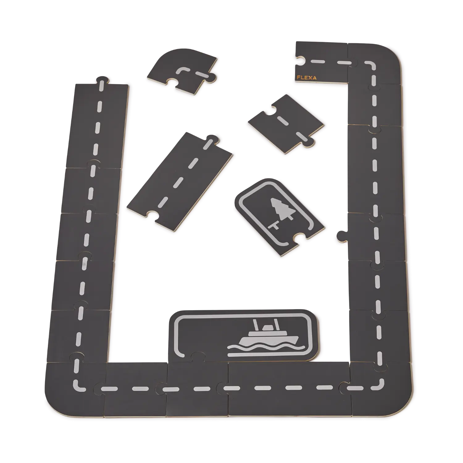 flexa-autorennbahn-holz-beidseitig-bedruckt image 1
