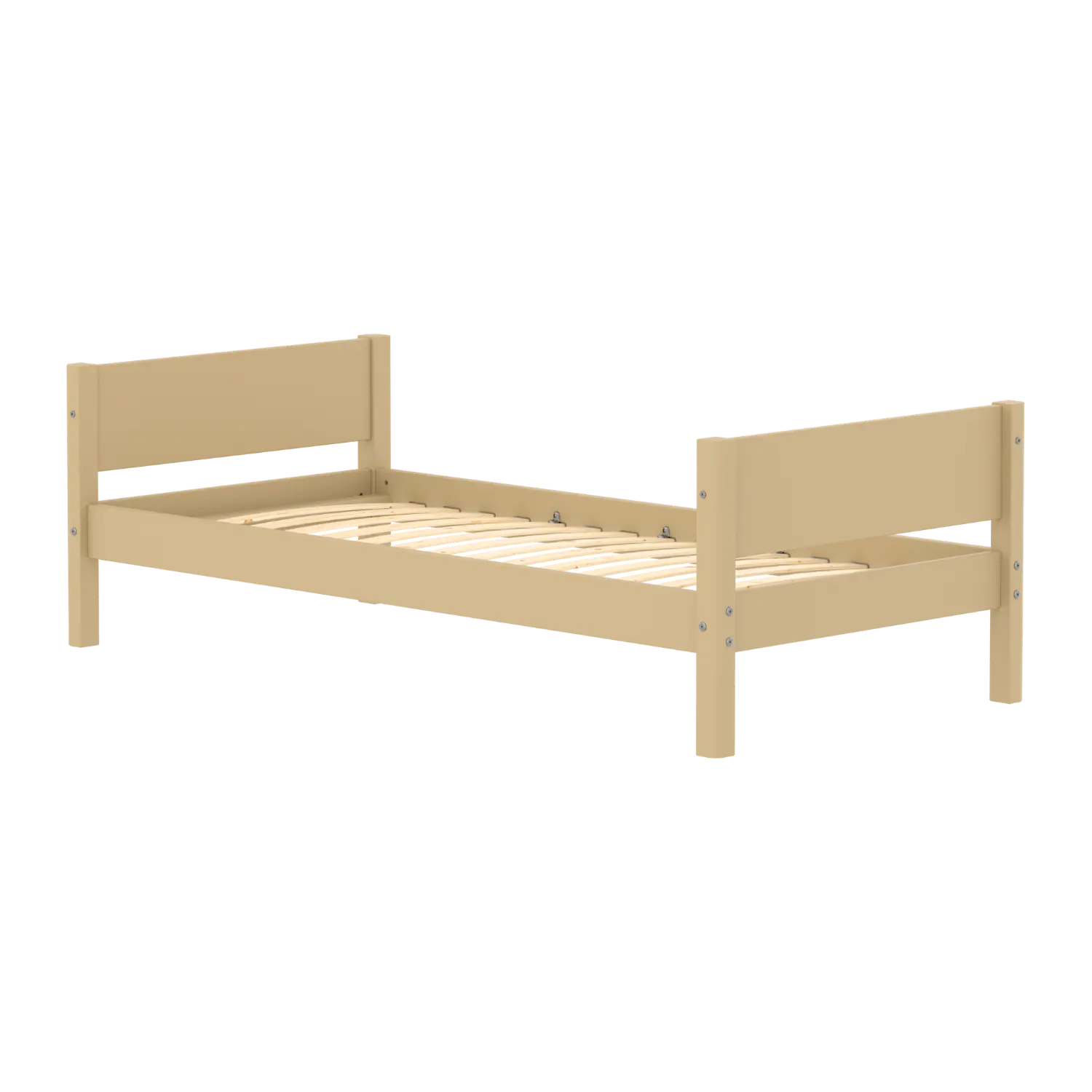 flexa-white-einzelbett-90x200-cm-sand image 1
