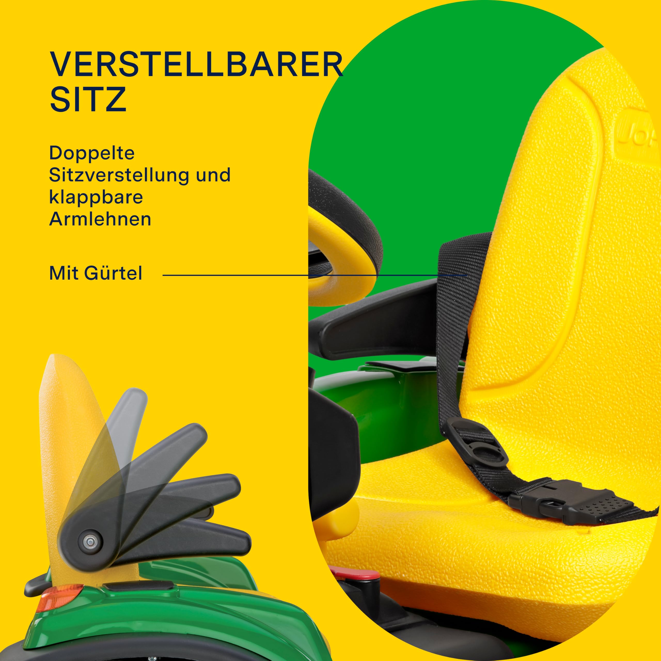 peg-perego-john-deere-rc-tractor-12v-elektro-traktor-mit-anh-nger-und-fernbedien image 7