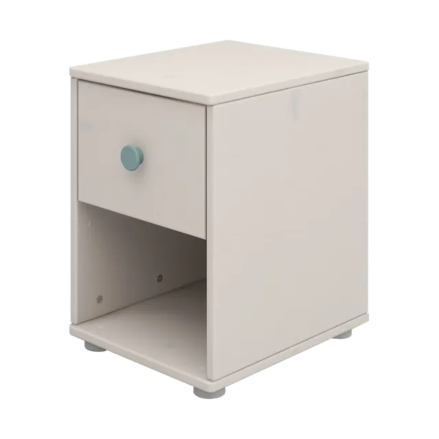 flexa-classic-kommode-mit-1-schublade-inkl-f-e-grau image 1