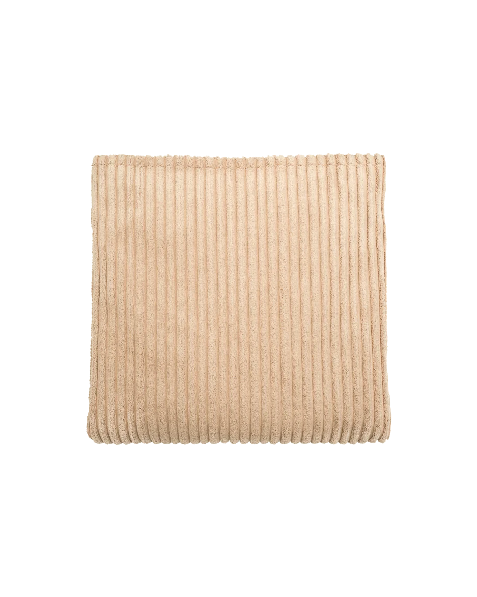 wigiwama-quadratischer-ottomanen-zusatzbezug-brown-sugar-cord-ersatzbezug image 1