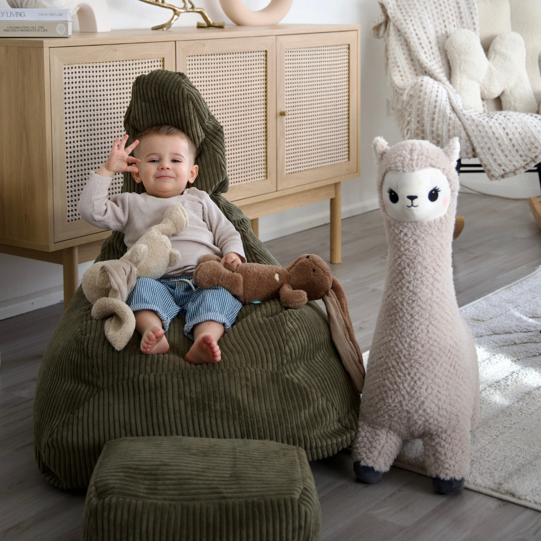 meowbaby-tearo-kinder-sitzsack-mit-hocker-classic-cord-edition-sthetik-kollektio image 8